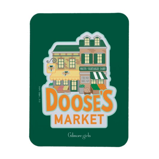 Gilmore Girls | Dose's Market Magneet (Verticaal)