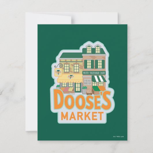 Gilmore Girls | Dose's Market Notitiekaartje (Voorkant)