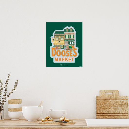 Gilmore Girls | Dose's Market Poster (Keuken)