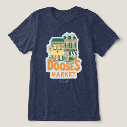 Gilmore Girls | Dose's Market Tri-Blend Shirt (Design voorkant)