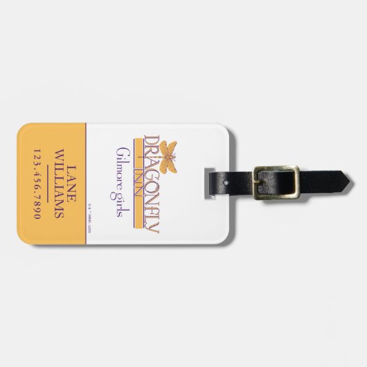 Gilmore Girls | Dragonfly Inn Logo Bagagelabel (Voorkant horizontaal)