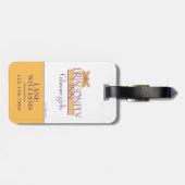 Gilmore Girls | Dragonfly Inn Logo Bagagelabel (Achterkant horizontaal)