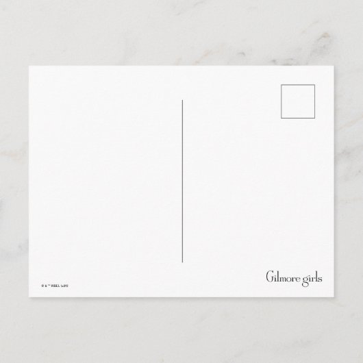 Gilmore Girls | Dragonfly Inn Logo Briefkaart (Achterkant)