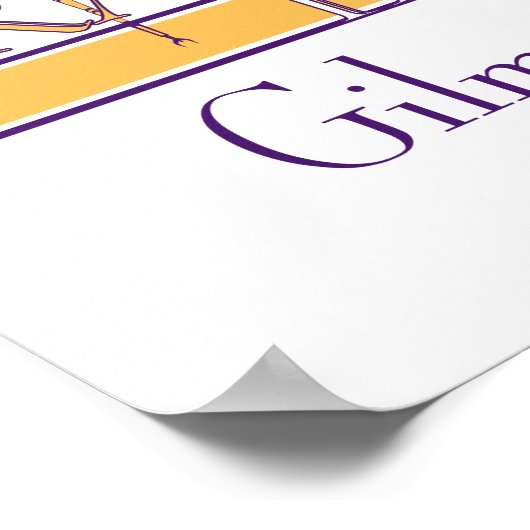 Gilmore Girls | Dragonfly Inn Logo Poster (Hoek)