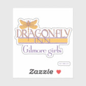 Gilmore Girls | Dragonfly Inn Logo Sticker (Vel)