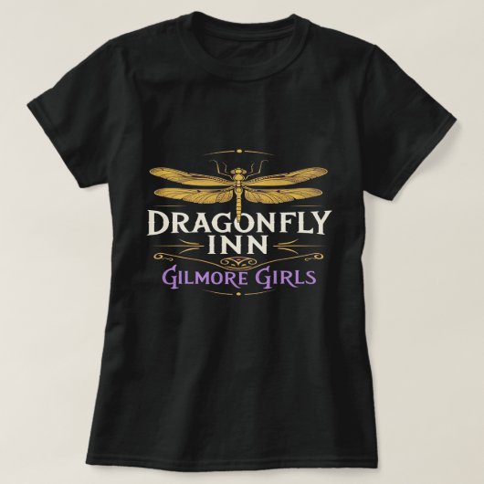 Gilmore Girls Dragonfly Inn Men's Natural Graphic  T-shirt (Design voorkant)