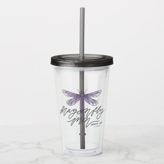 Gilmore Girls | Dragonfly Inn Script Acryl Drinkbeker (Voorkant)