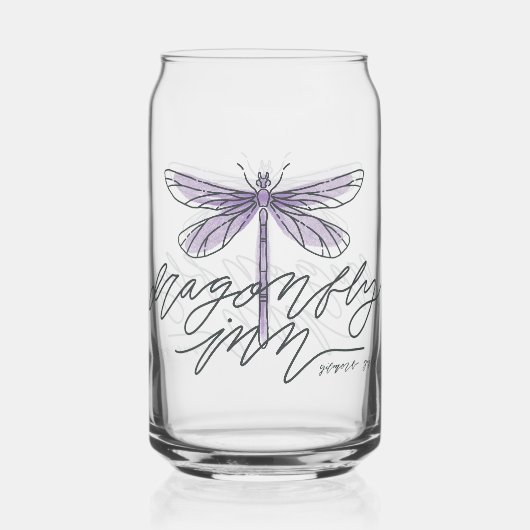 Gilmore Girls | Dragonfly Inn Script Blikvorm Glas (Voorkant)