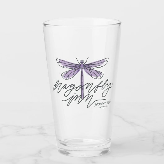 Gilmore Girls | Dragonfly Inn Script Glas (Voorkant)