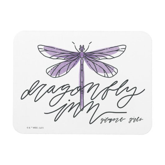 Gilmore Girls | Dragonfly Inn Script Magneet (Horizontaal)