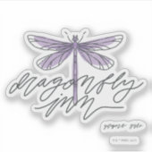 Gilmore Girls | Dragonfly Inn Script Sticker (Voorkant)