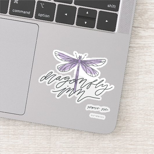 Gilmore Girls | Dragonfly Inn Script Sticker (Detail)
