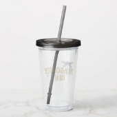 Gilmore Girls | Dragonfly Inn Waterverf Logo Acryl Drinkbeker (Achterkant)