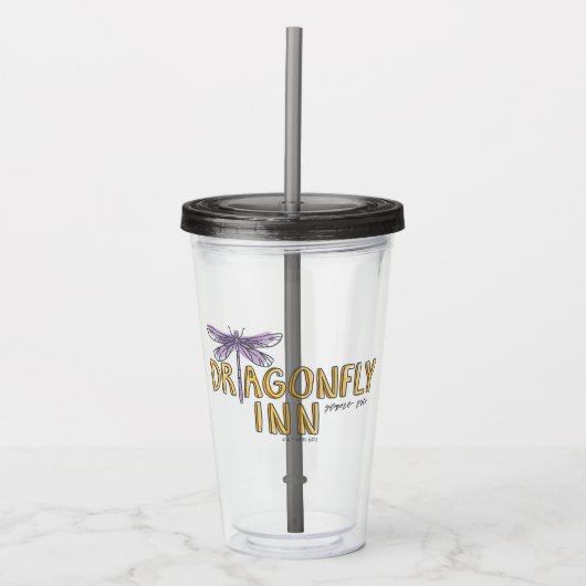 Gilmore Girls | Dragonfly Inn Waterverf Logo Acryl Drinkbeker (Voorkant)