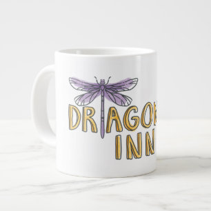 Gilmore Girls   Dragonfly Inn Waterverf Logo Grote Koffiekop