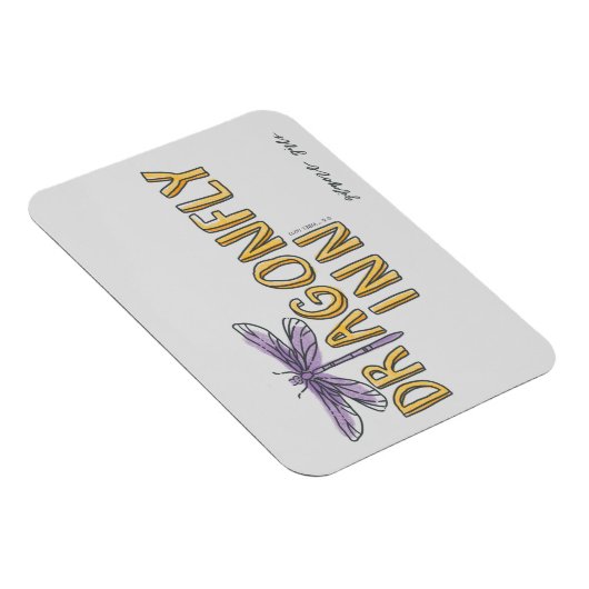 Gilmore Girls | Dragonfly Inn Waterverf Logo Magneet (Rechterzijde)