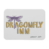 Gilmore Girls | Dragonfly Inn Waterverf Logo Magneet (Horizontaal)
