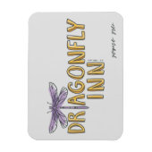 Gilmore Girls | Dragonfly Inn Waterverf Logo Magneet (Verticaal)