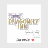 Gilmore Girls | Dragonfly Inn Waterverf Logo Sticker (Vel)