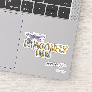 Gilmore Girls   Dragonfly Inn Waterverf Logo Sticker