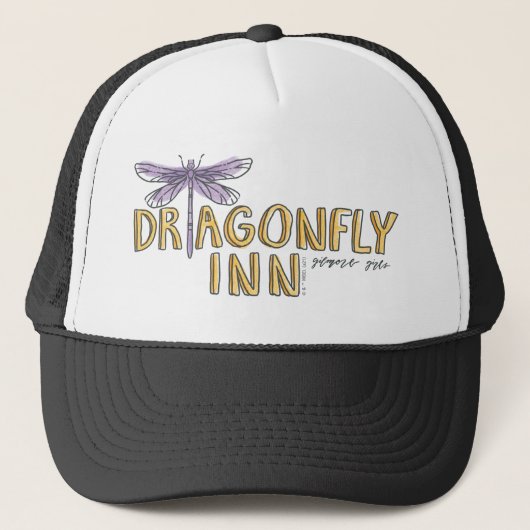 Gilmore Girls | Dragonfly Inn Waterverf Logo Trucker Pet (Voorkant)
