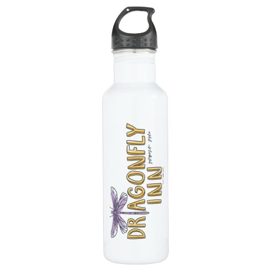 Gilmore Girls | Dragonfly Inn Waterverf Logo Waterfles (Voorkant)