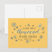 Gilmore Girls | Duizend geeldagen Briefkaart (Voorkant / Achterkant)