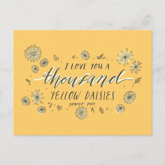 Gilmore Girls | Duizend geeldagen Briefkaart (Voorkant)