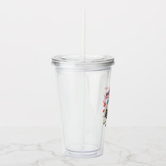 Gilmore Girls Finals Quote Design Acryl Drinkbeker (Rechts)