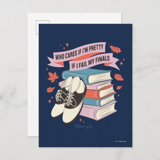 Gilmore Girls Finals Quote Design Briefkaart (Voorkant / Achterkant)