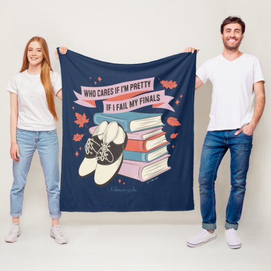 Gilmore Girls Finals Quote Design Fleece Deken (In situ)