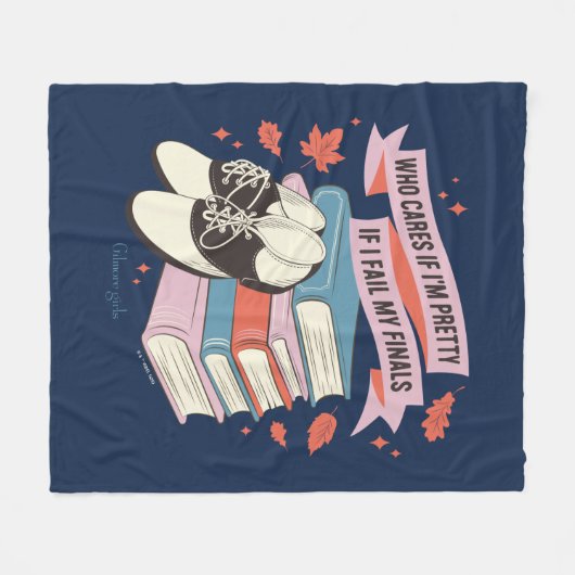 Gilmore Girls Finals Quote Design Fleece Deken (Voorkant (Horizontaal))