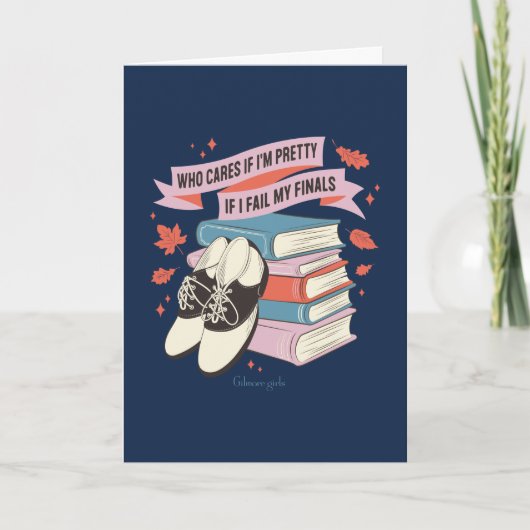 Gilmore Girls Finals Quote Design Kaart (Voorkant)