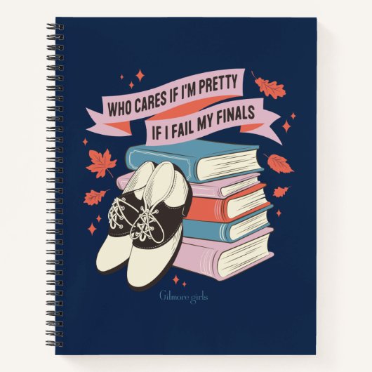 Gilmore Girls Finals Quote Design Notitieboek (Voorkant)