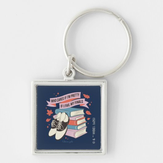 Gilmore Girls Finals Quote Design Sleutelhanger (Voorkant)