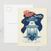Gilmore Girls Hep Alien Church Tour Briefkaart (Voorkant / Achterkant)