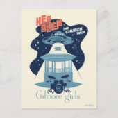 Gilmore Girls Hep Alien Church Tour Briefkaart (Voorkant)