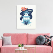 Gilmore Girls Hep Alien Church Tour Canvas Afdruk (Insitu (Woonkamer))