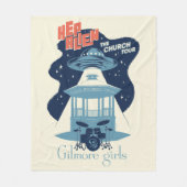 Gilmore Girls Hep Alien Church Tour Fleece Deken (Voorkant)