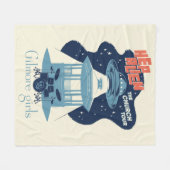 Gilmore Girls Hep Alien Church Tour Fleece Deken (Voorkant (Horizontaal))