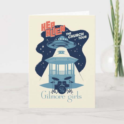 Gilmore Girls Hep Alien Church Tour Kaart (Voorkant)
