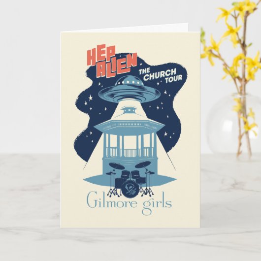 Gilmore Girls Hep Alien Church Tour Kaart (Gele Bloem)