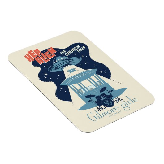 Gilmore Girls Hep Alien Church Tour Magneet (Rechterzijde)