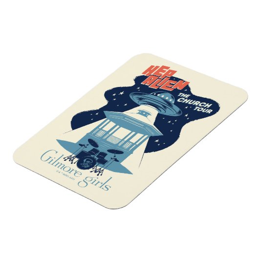 Gilmore Girls Hep Alien Church Tour Magneet (Linkerzijde)