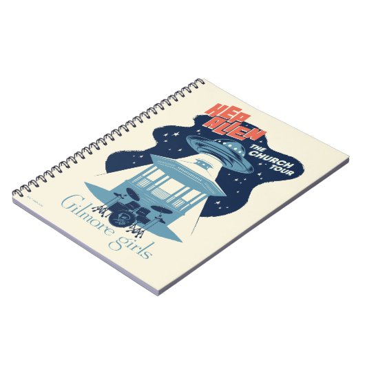 Gilmore Girls Hep Alien Church Tour Notitieboek (Linkerzijde)