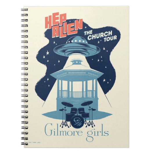 Gilmore Girls Hep Alien Church Tour Notitieboek (Voorkant)