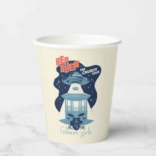 Gilmore Girls Hep Alien Church Tour Papieren Bekers (Voorkant)