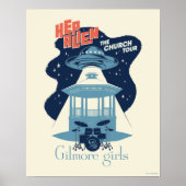 Gilmore Girls Hep Alien Church Tour Poster (Voorkant)
