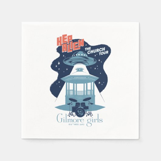 Gilmore Girls Hep Alien Church Tour Servet (Voorkant)