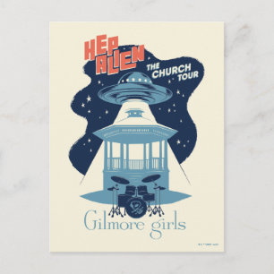 Gilmore Girls Hep Alien Kerk Tour Briefkaart